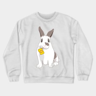 Ingrid The Intersex Bunny Rabbit Crewneck Sweatshirt